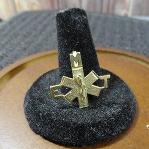 EMT Emergency Medical Technician Pendant 14K~EUC~First responder~